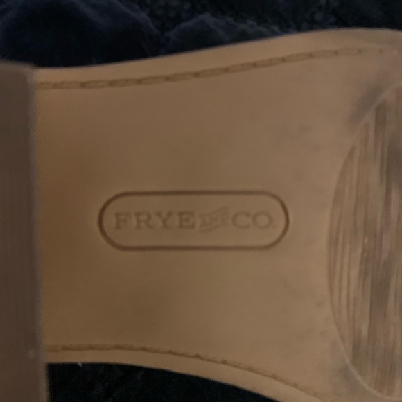 Frye and Co Women’s Jude Western Stacked Heel Booties in Camel - Picture 5 of 5